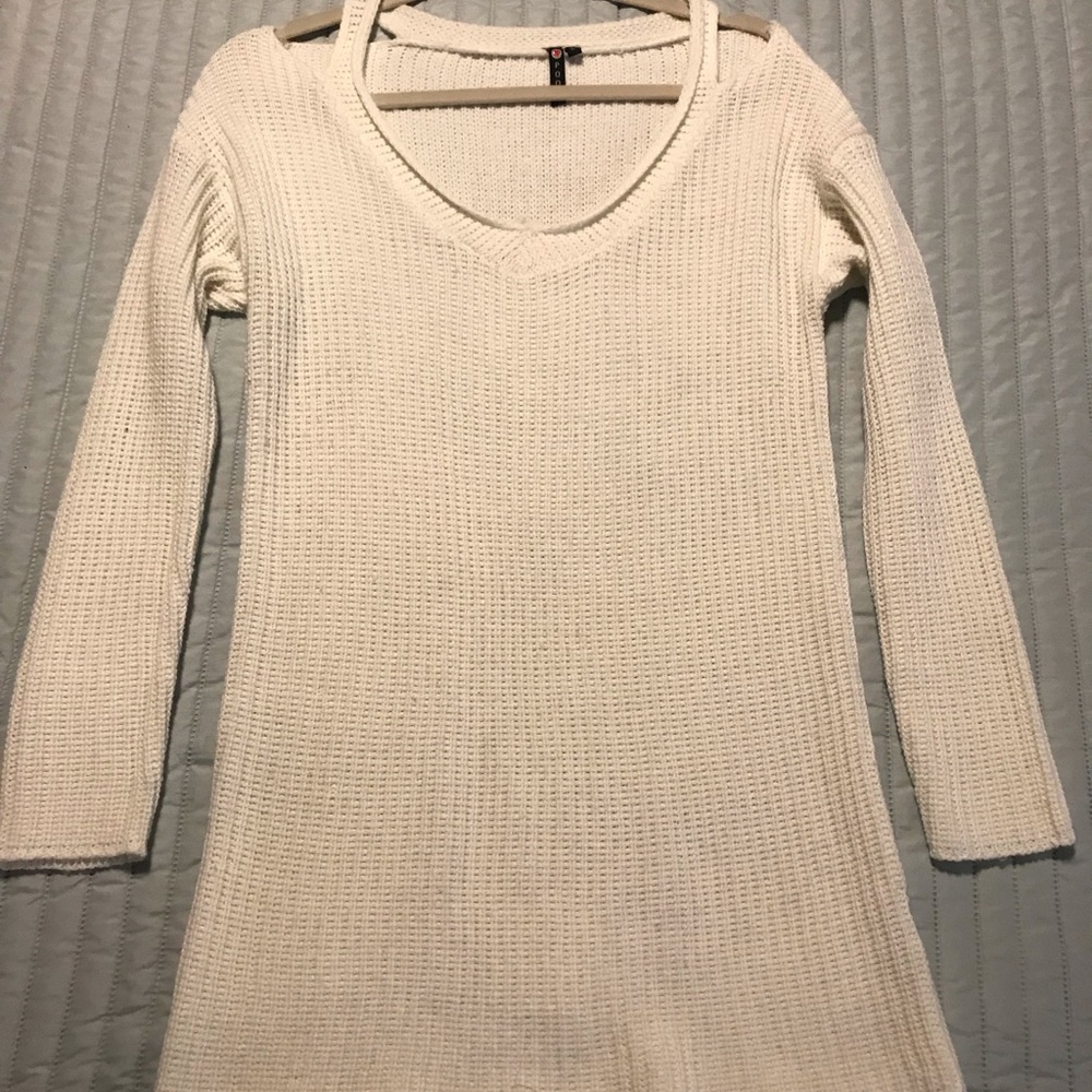Knit sweater top